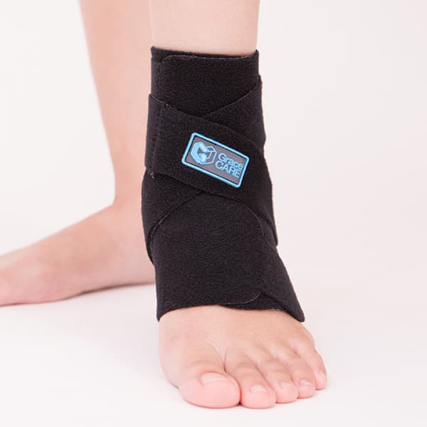 Ankle Brace Support with Adjustable Wrap