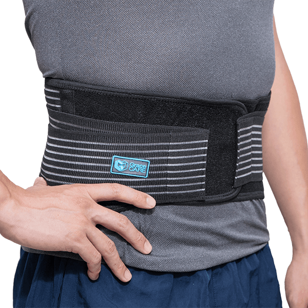 Lower Back Brace with Dual Support Straps